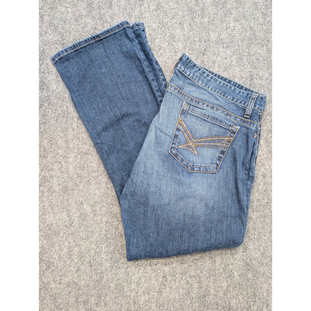 Cinch Women's Jeans 35 19 ADA Denim Bootcut Medium‎ Wash Western Cowgirl Ranch
